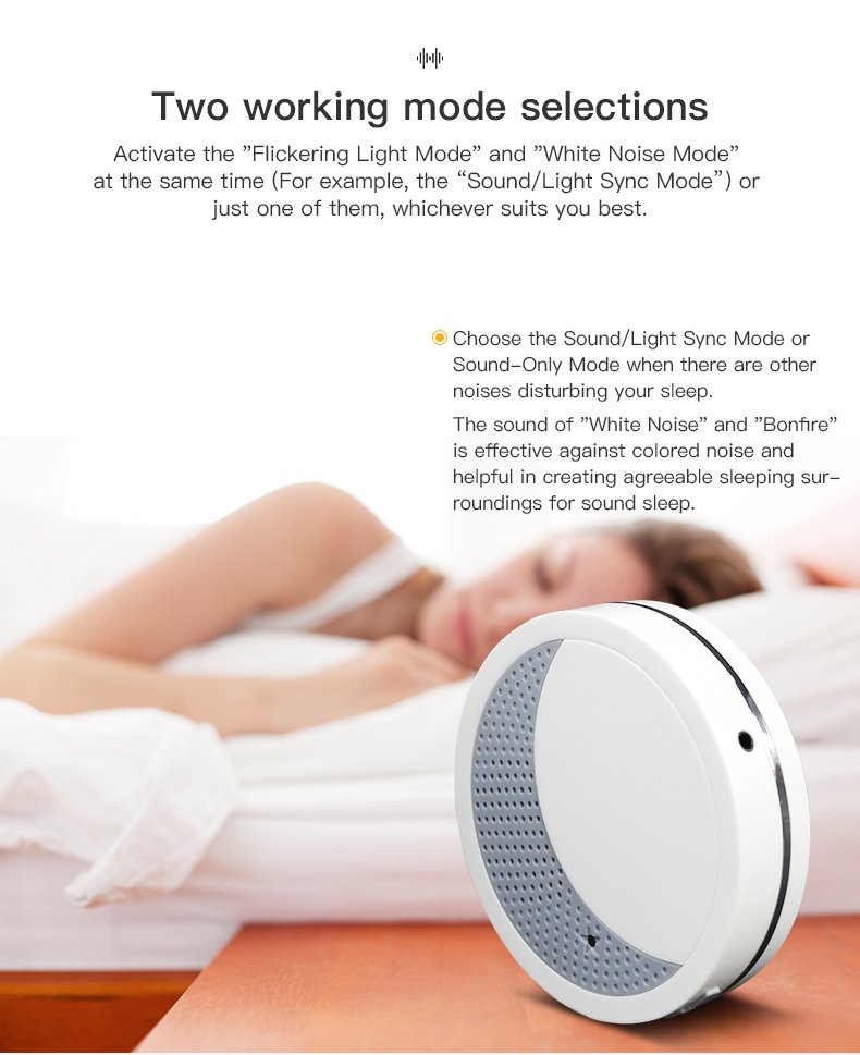 Sleep Aid Device with Blue light Breathig Luminous Metronome latest