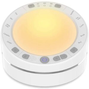 Leach white noise machine with night light