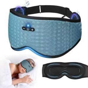 3D Bluetooth sleep mask with headphones for sleeping