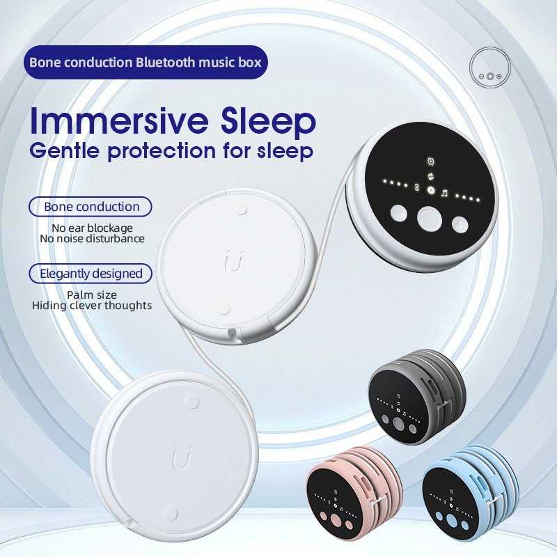 Bluetooth sleep speaker with LED screen display