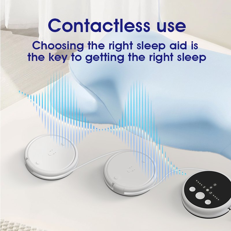 Bone conduction sleep speaker for side sleepers