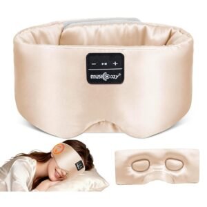 3D Silk Bluetooth Sleep Mask with Wireless Speakers